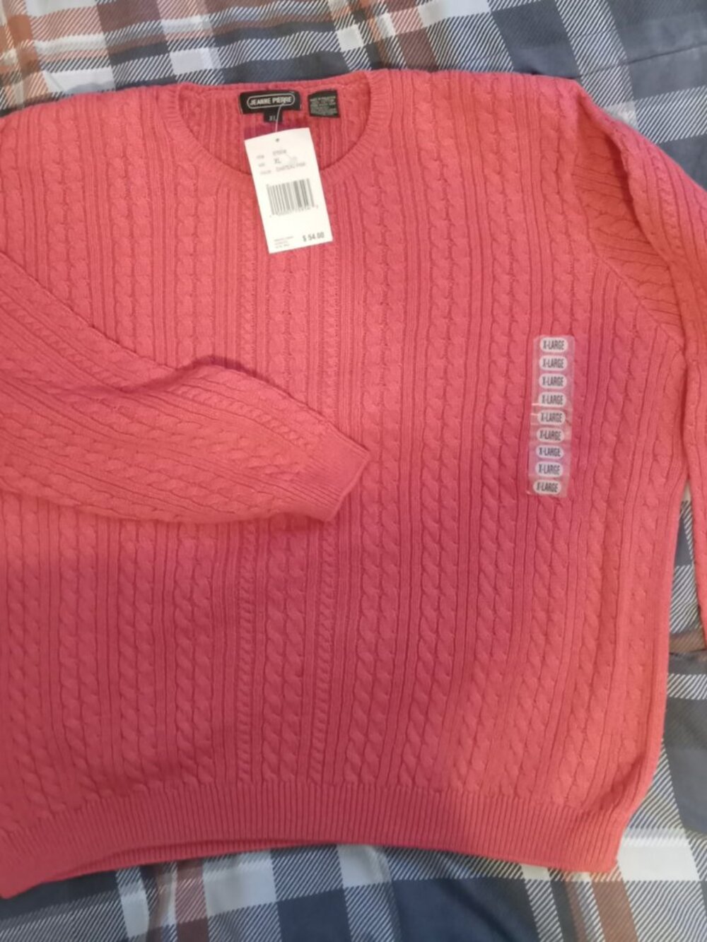 Jeanne Pierre NWT women's size XL sweater